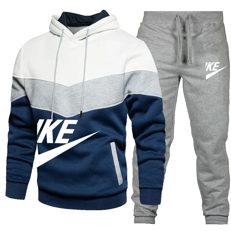 Streetwear Brand Hoodie - 2025 New Men Autumn Winter Sets