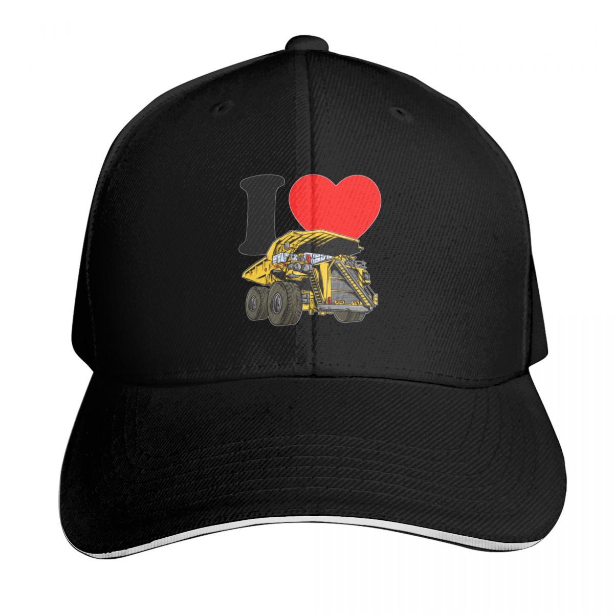 Cap Streetwear Brand - i love dump truck Baseball Cap