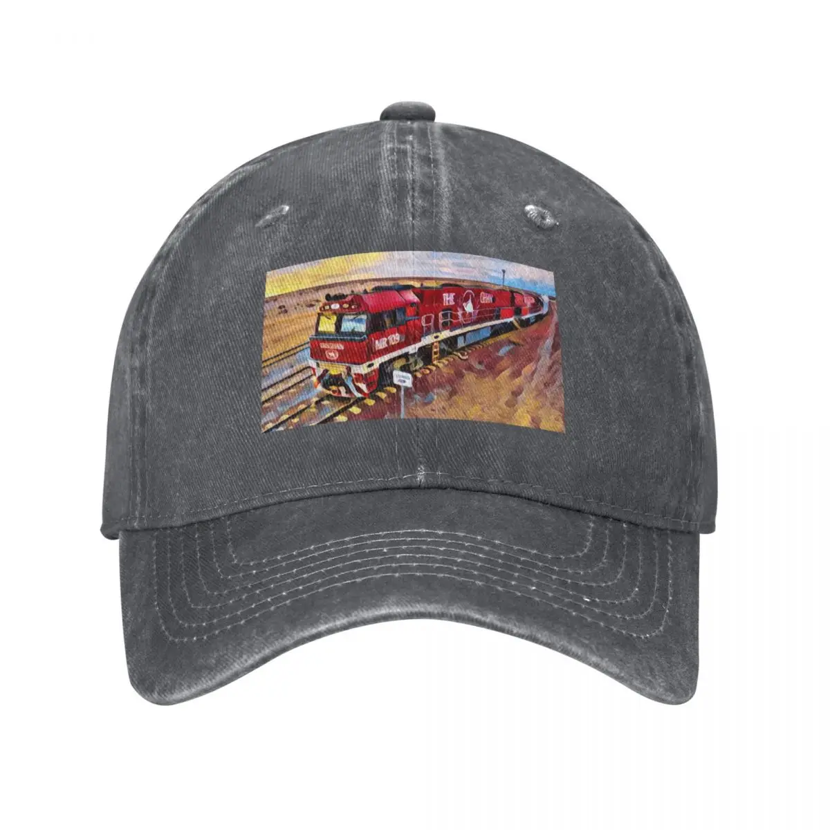 Cap Streetwear Brand - The Ghan Train Australia Baseball Cap