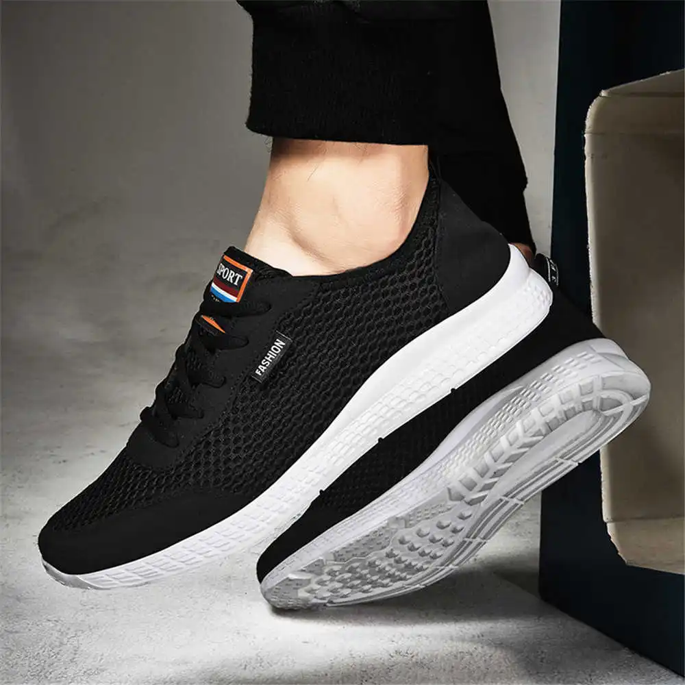 Streetwear Brand From Uk - 35-46 Breathable Light Blue Sneakers Men