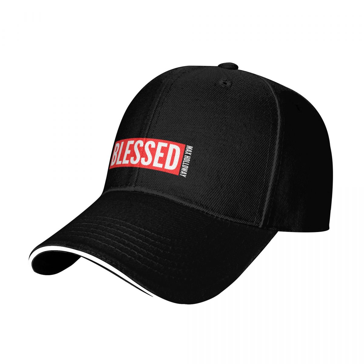 BLESSED - MAX HOLLOWAY LOGO Ba - огляд і ціна Cap Streetwear Brand