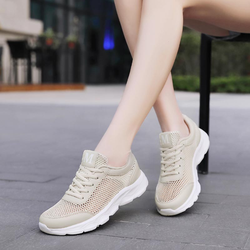 Summer Breathable Sneakers Wom - огляд і ціна Streetwear Brand With White Flowers
