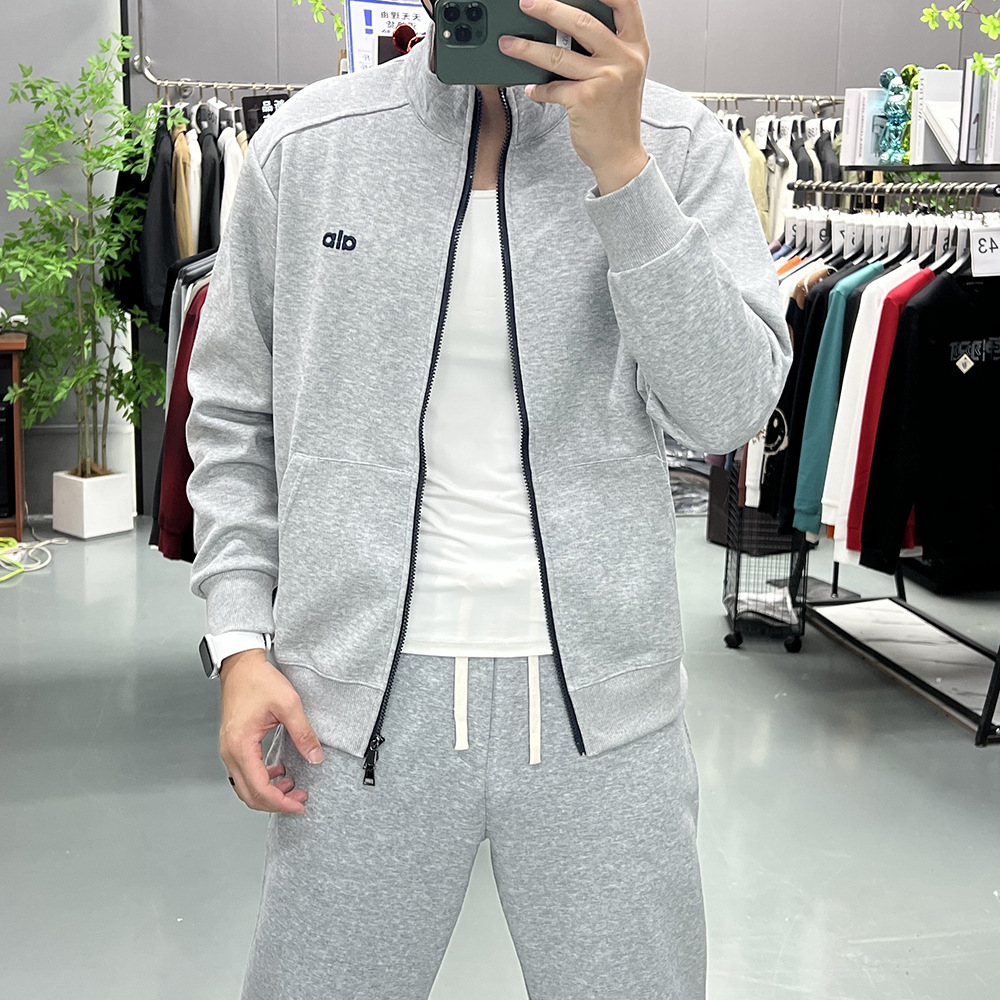 Men's Cardigan Sweatshirt Spor - огляд і ціна Streetwear Brand Hoodie