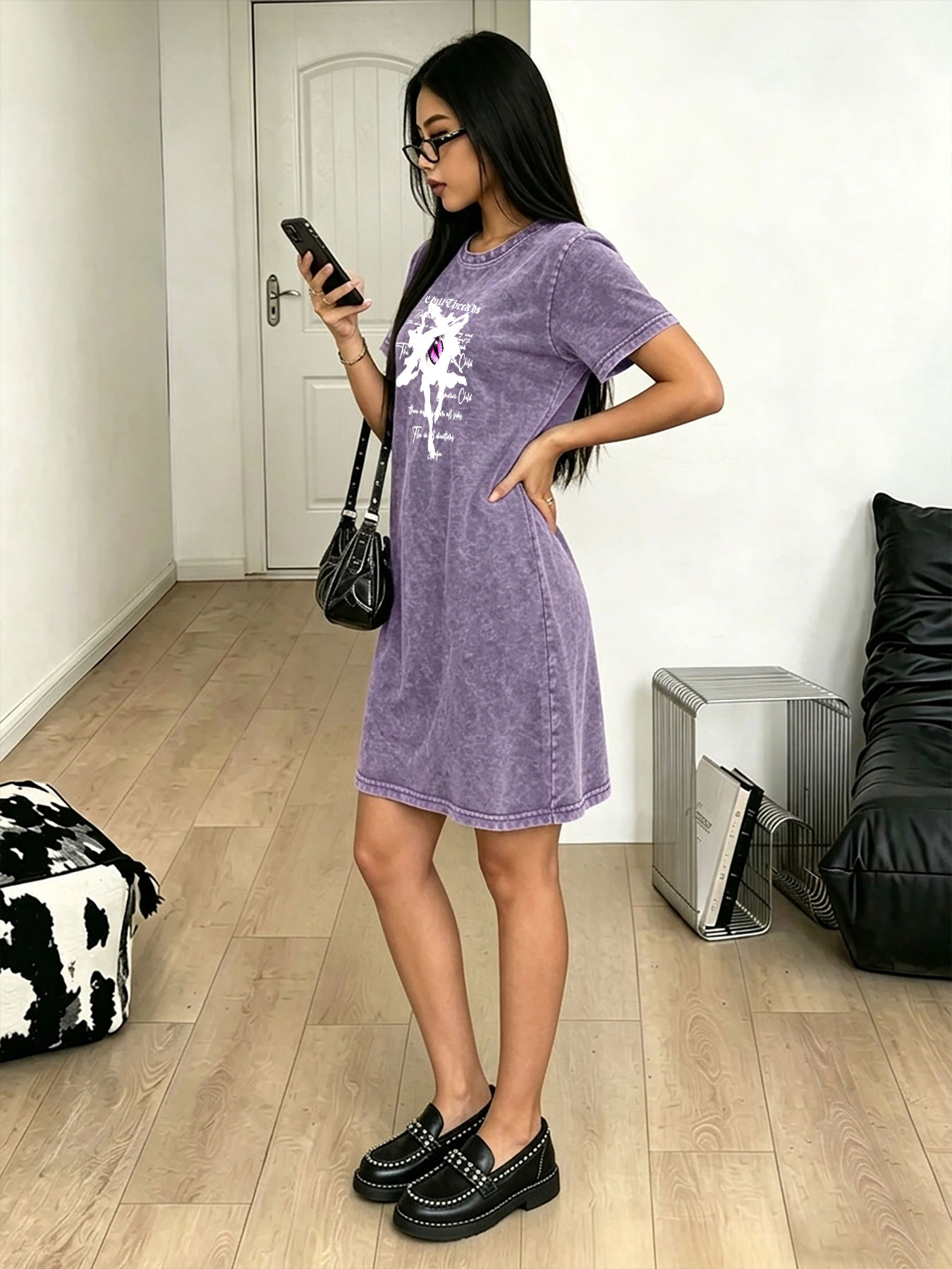 Women's Washed Vintage T-Shirt - огляд і ціна Streetwear Brand With Eye