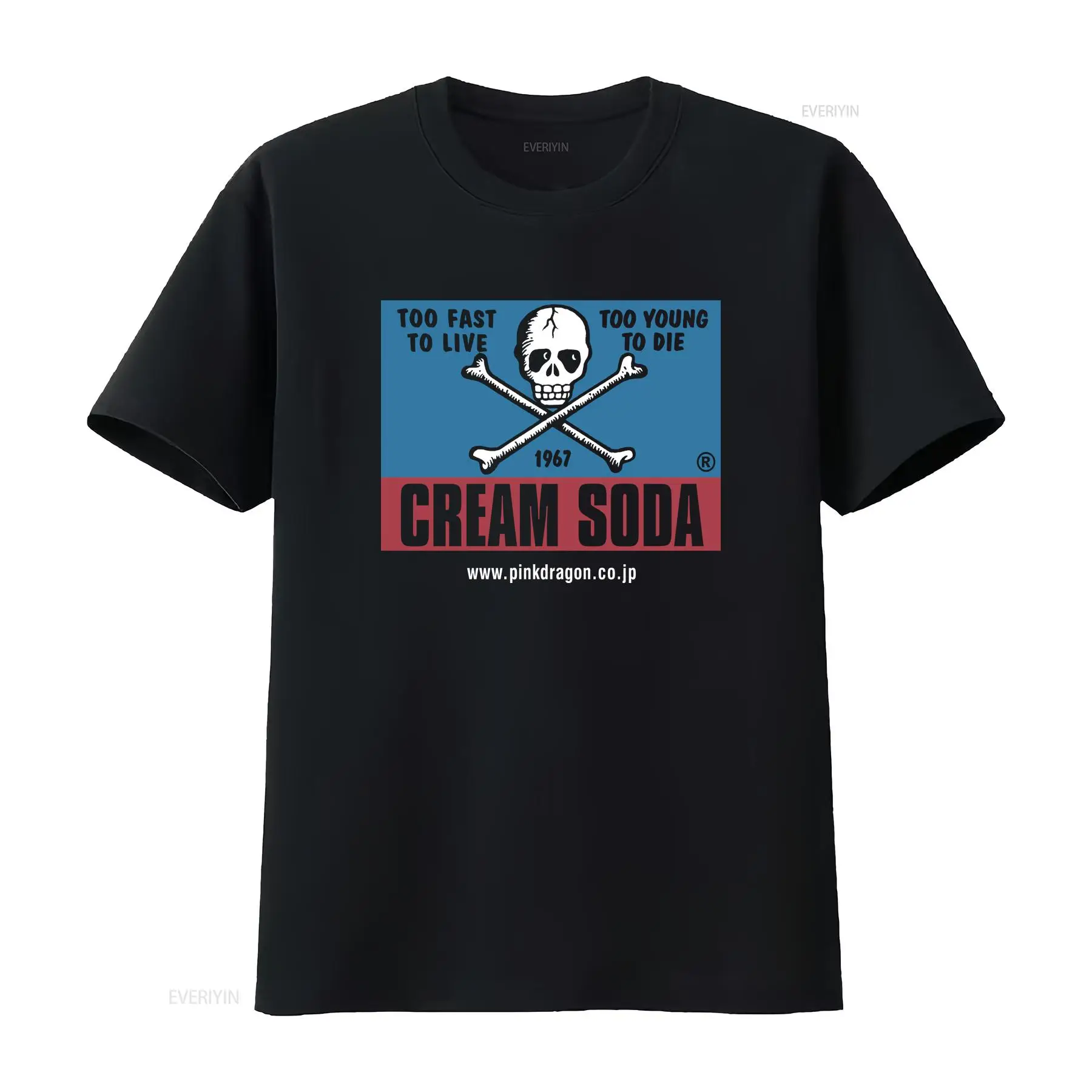 Vintage Cream Soda Skull Japan - огляд і ціна Japanese Brand Streetwear Vintage