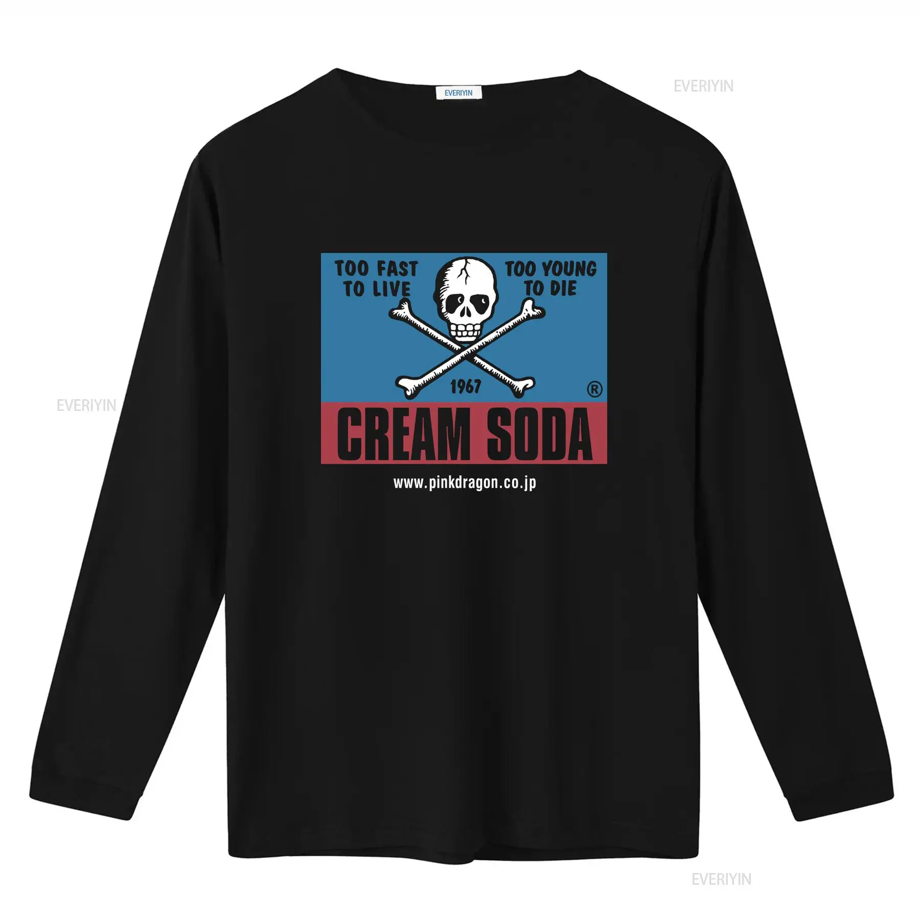 Vintage Cream Soda Skull Japan - огляд і ціна Japanese Brand Streetwear Vintage