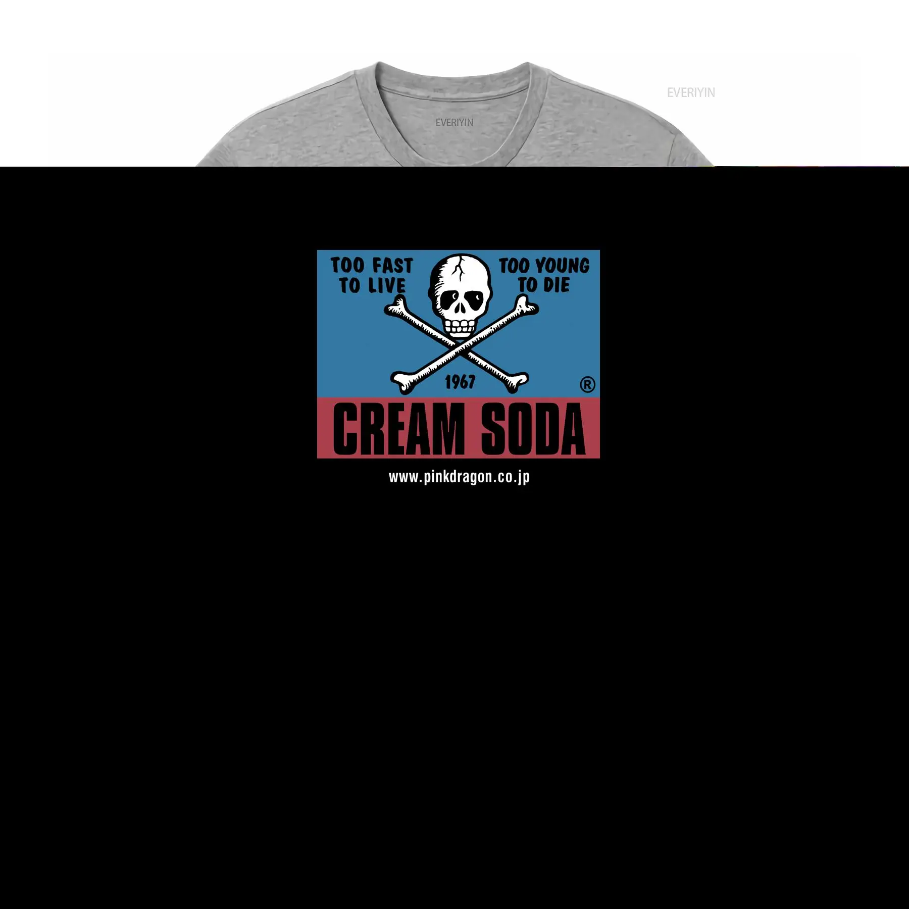 Vintage Cream Soda Skull Japan - огляд і ціна Japanese Brand Streetwear Vintage