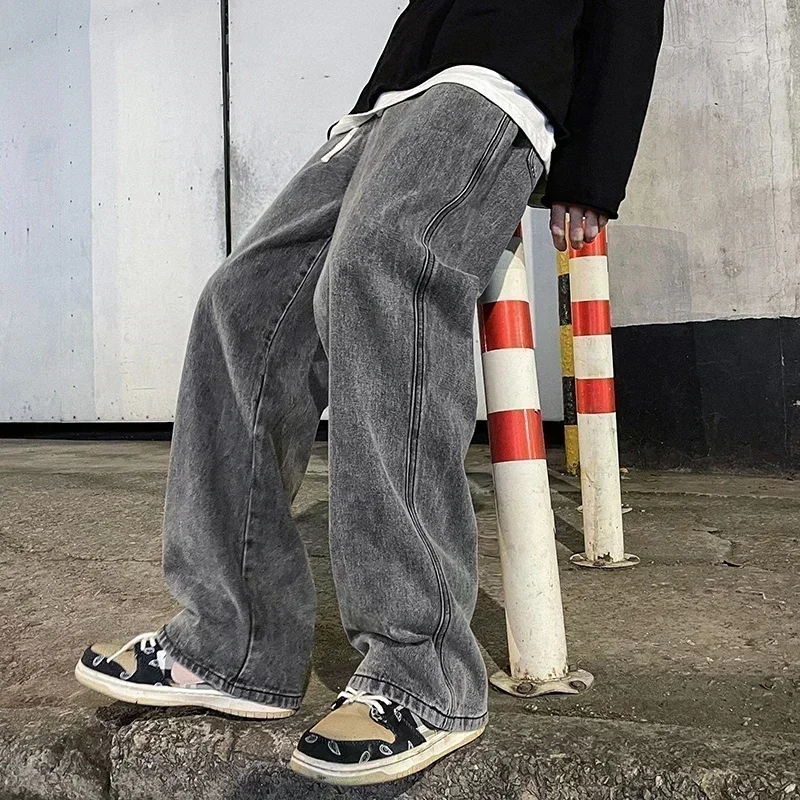 New Streetwear Loose Jeans Men - огляд і ціна Streetwear Brand New