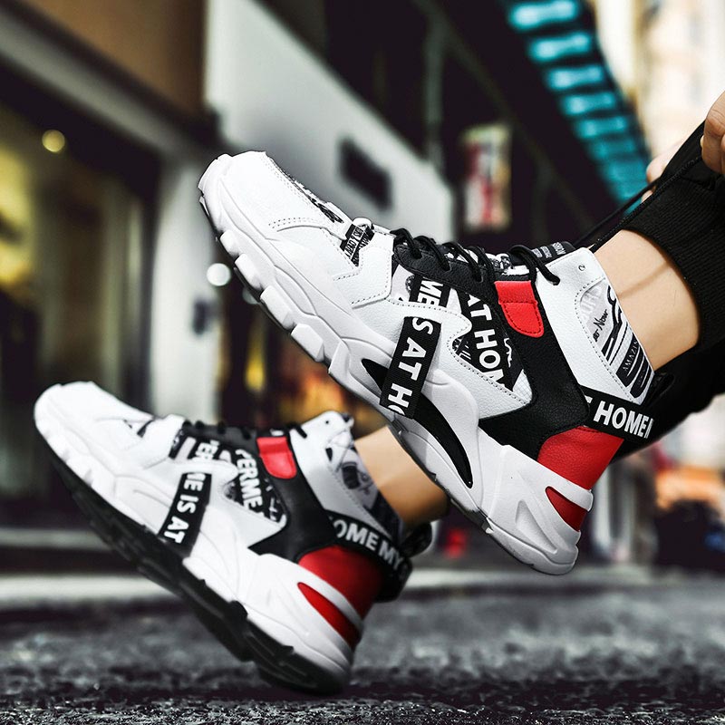 Large Size High Top Chunky Man - огляд і ціна Streetwear Brand With White Flowers