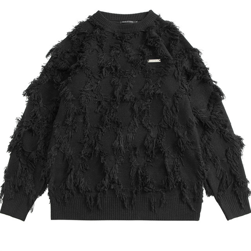 Mens Downy Knit Sweater Street - огляд і ціна Japanese Brand Streetwear Vintage