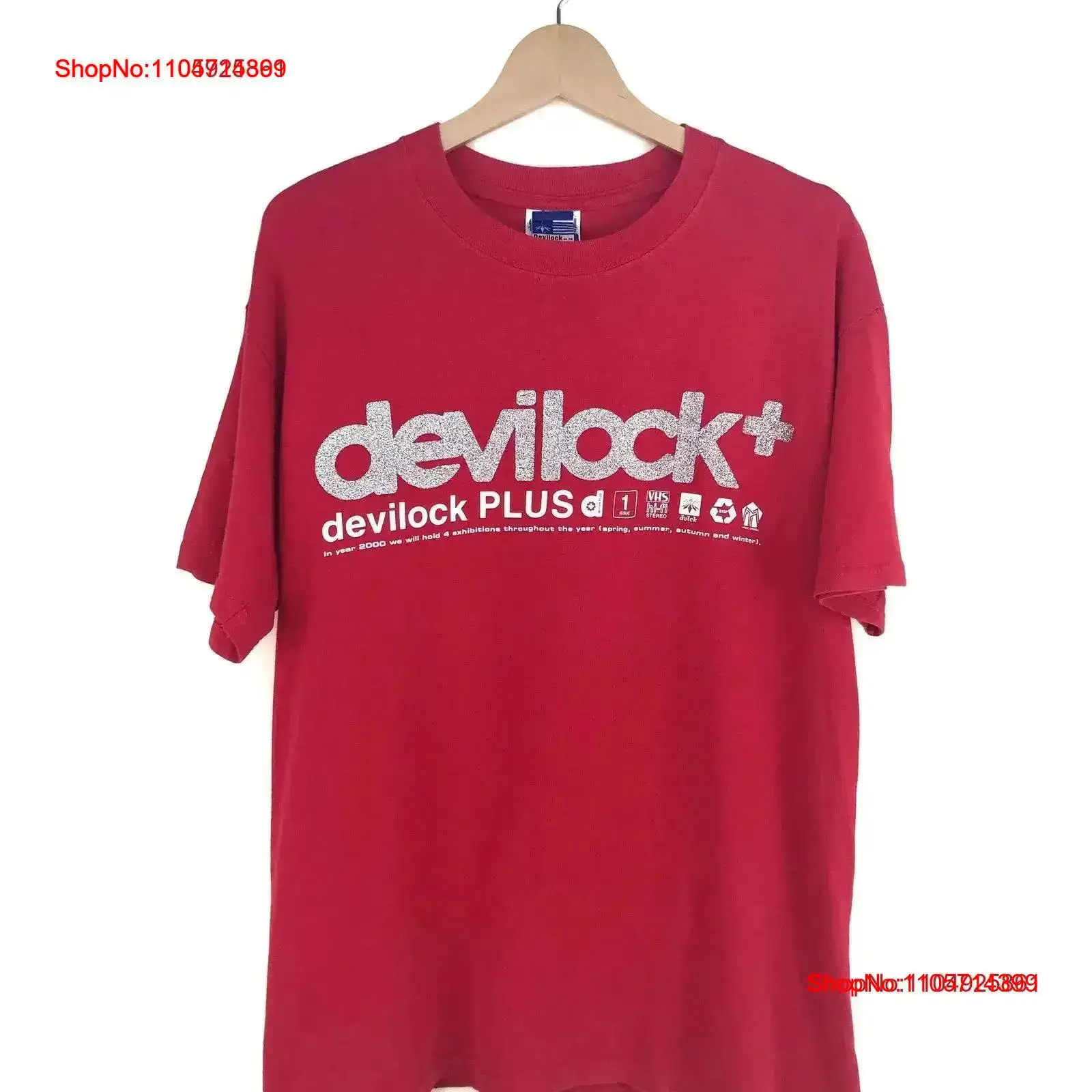 Vintage DEVILOCK PLUS T Shirt  - огляд і ціна Japanese Brand Streetwear Vintage
