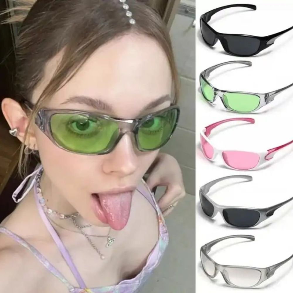 New Punk Y2K Sunglasses Women  - огляд і ціна Streetwear Brand Designer