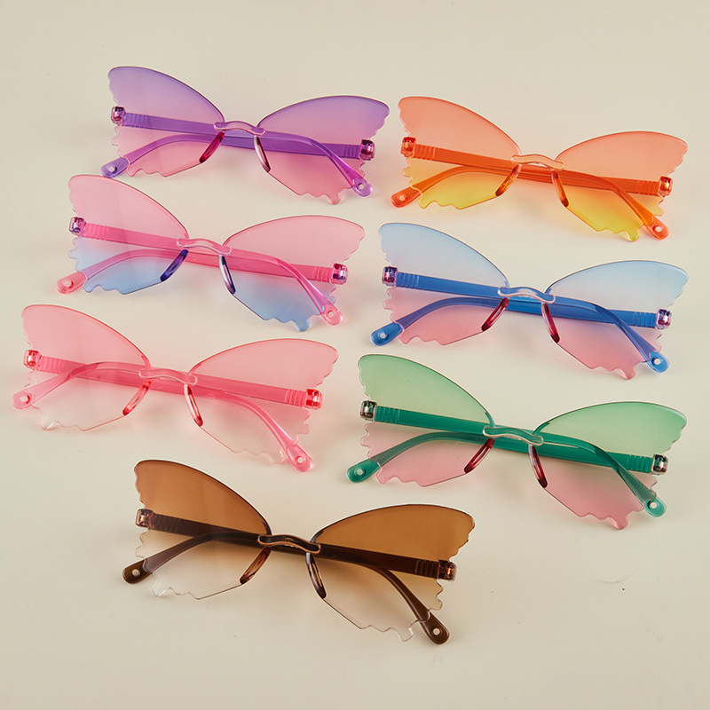 Vintage Rimless Butterfly Shap - огляд і ціна Streetwear Brand With Butterfly
