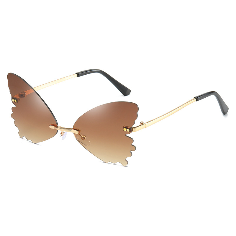 Vintage Rimless Butterfly Shap - огляд і ціна Streetwear Brand With Butterfly